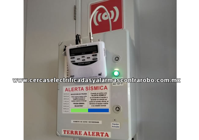 Alarmas Vecinales y Sismicas